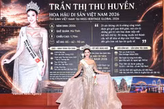 Trân Thi Thu Huyên, Miss Heritage Vietnam 2026, représentera le Vietnam lors de ce concours de beauté international. Photo : VNA