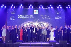 La cérémonie des EuroCham Business Awards 2025, à Hô Chi Minh-Ville, le 30 octobre. Photo : EuroCham