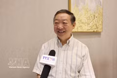 Le professeur Zhu Chenming, directeur honoraire de l’Institut de recherche sur l’Asie du Sud et du Sud-Est relevant de l’Académie des sciences sociales du Yunnan. Photo : VNA