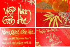 L’œuvre "Việt Nam gấm hoa", immense toile de 25 m de long sur 1,85 m de haut, fruit de cinq ans de travail acharné de Dô Nhât Thinh.