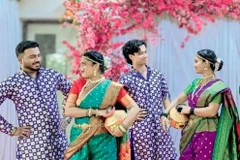 Le groupe de danse folklorique indien Mudra Creations effectue une tournée au Vietnam pour promouvoir les échanges culturels. Photo : ambassade d'Inde au Vietnam