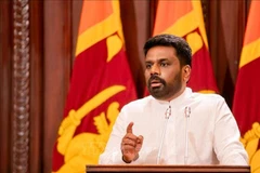 Le président sri-lankais Anura Kumara Dissanayake. Photo: Xinhua/VNA