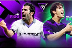 Les légendes du football Kaka et Luis Figo participeront au FC Pro Festival 2025 au Vietnam. Photo: comité d'organisation