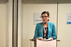 La Dr Angela Pratt, représentante de l’OMS au Vietnam. Photo : VGP