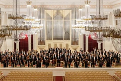 L’Orchestre philharmonique de Saint-Pétersbourg, le plus ancien et le plus prestigieux orchestre symphonique de Russie. Photo : Orchestre philharmonique de Saint-Pétersbourg
