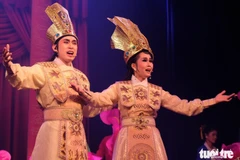 Le théâtre Trân Huu Trang ouvrira le Festival nocturne du livre et de la culture dans la rue des livres de Hô Chi Minh-Ville avec un programme mettant en valeur les arts traditionnels et la musique folklorique. Photo : tuoitre.vn