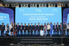 Délégués à la Semaine numérique internationale du Vietnam 2024. Photo : VietnamPlus