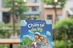 Chim sẻ du ký (Les aventures du moineau) est l’histoire d’un périple entre deux cousins à la découverte d’un pays fascinant et en pleine transformation, sous la forme d’un livre “cherche et trouve” rempli de petits détails. Photo: olivierblanchin.com