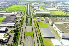 Le parc industriel Thang Long II, situé dans la province de Hung Yên (Nord). Photo : BQL