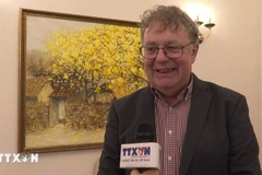 Patrik Köbele, président du Parti communiste allemand (DKP). Photo : VNA