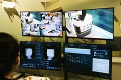 Le système CyberKnife S7 permet de traiter des tumeurs n'importe où dans le corps sans chirurgie. Photo : VNA
