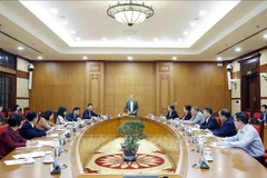 Vue d’ensemble de la réunion, à Hanoi, le 3 décembre. Photo : VNA