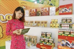 Ensemble de produits OCOP 4 étoiles de la SARL Medifood.io. Photo : VNA