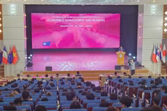 Vue d'ensemble de la conférence. Photo : taichinhdoanhnghiep.net.vn