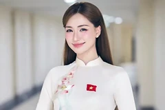 La chanteuse Nguyên Thi Hoa (Hoa Minzy) figure parmi les 20 lauréats de cette année. Photo: NDEL