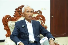 Khamphanh Pheuyavong, président du Commission de la propagande et de l’éducation du Parti populaire révolutionnaire lao (PPRL). Photo: VNA