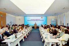Le vice-ministre des Affaires étrangères Nguyên Minh Vu s’exprime lors de l’atelier, à Hanoi, le 5 mai. Photo : baoquocte.vn