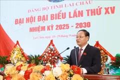 Le nouveau secrétaire du Comité du Parti de la province de Lai Châu, Lê Minh Ngân. Photo : VNA