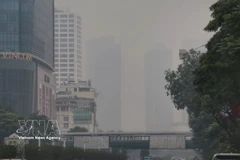 La ville de Hanoi est confrontée à une aggravation de la pollution de l'air. Photo : VNA