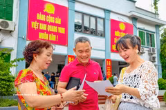 Dans un premier temps, la ville de Hanoi a sélectionné deux communes voisines de Phuc Thinh et Thu Lâm pour mettre en œuvre le modèle simultanément. Photo: VNA