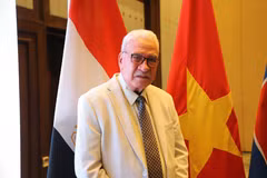 Le secrétaire général du Parti communiste égyptien, Salah Adly Abdelhafiz. Photo : VNA