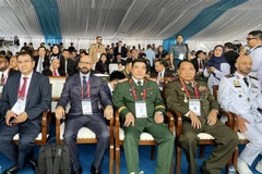 Délégués à l'Indo Defence Expo & Forum 2025. Photo: VNA