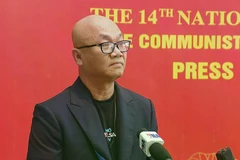 Le journaliste Vu Hoang Lan de PhoBolsaTV. Photo : VNA