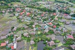 Le village culturel et touristique communautaire de Lâm Dông, dans la province de Hà Giang. Photo : baohagiang.vn