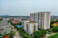 Un complexe de logements sociaux à Hanoi. Photo : VNA