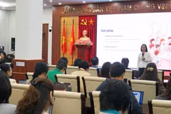 Vue de l'atelier « Coordination pour promouvoir des modèles d'éducation inclusive pour les élèves handicapés au Vietnam ». Photo: vjst.vn