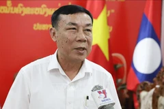 Le vice-président permanent du Comité de coopération Laos-Vietnam, Viengsavanh Vilayphone. Photo : VNA