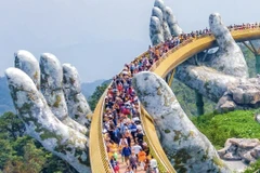 Le pont d’Or à Da Nang, l'un des ponts piéton les plus impressionnants au monde 