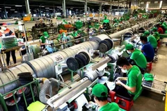 Une entreprise de Hô Chi Minh-Ville. Malgré le PMI manufacturier S&P Global Vietnam se situant sous la barre des 50,0 sans changement en février 2025, la confiance des entreprises a augmenté pour le deuxième mois consécutif. Photo : VNA