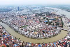 Une vue générale de la ville de Hai Phong. Photo : VNA