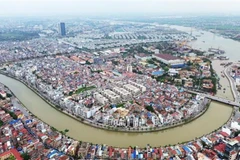 Une vue générale de la ville de Hai Phong. Photo : VNA