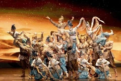 Des artistes chinois se produiront dans le cadre du programme « Chine colorée » à Hanoi. Photo : Ensemble national de chants et de danses ethniques de Chine