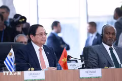 Le Premier ministre Pham Minh Chinh s’exprime lors d’une session de haut niveau tenue le 7 juillet sur l’environnement, la COP30 et la santé mondiale dans le cadre du Sommet élargi des BRICS 2025 à Rio de Janeiro. Photo : VNA