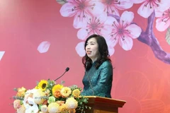 La vice-ministre des Affaires étrangères Lê Thi Thu Hang, qui est également présidente du Comité d’Etat chargé des Vietnamiens résidant à l'étranger. Photo: VNA