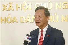 L’ambassadeur du Vietnam au Laos, Nguyên Minh Tâm. Photo : VNA