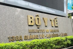 Siège du ministère de la Santé, à Hanoi. La probabilité d’entrée du choléra dans le pays ne peut être exclue. Photo : VNA