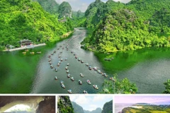 De nombreux paysages pittoresques du Vietnam sont devenus célèbres auprès des touristes internationaux grâce aux productions cinématographiques. Photo : CTV/CVN