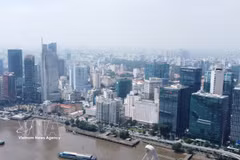 Une vision de Hô Chi Minh-Ville. Photo: VNA