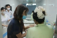 L'hôpital Thanh Nhan traite 12 cas de Covid-19. Photo: NDEL