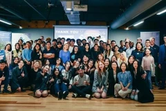 Des étudiants vietnamiens en Australie. Photo: VNA