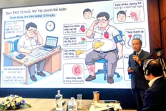 Le prof. associé-Dr Trân Quang Nam, chef du service d’endocrinologie du Centre médical universitaire de Hô Chi Minh-Ville. Photo : S.X.