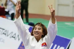 Hoàng Thi Tinh est la seule représentante du Vietnam à participer au aux Championnats du monde de judo 2025. Photo : thethaovietnamplus.vn