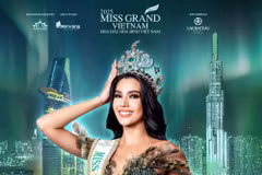 Christine Juliane Opiaza, Miss Grand International 2024, sera l’invitée spéciale de la grande finale de Miss Grand Vietnam 2025. Photo: comité d'organisation