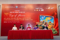 Vue de la conférence de presse sur le Festival international de la culture culinaire 2025. Photo: Comité d'organisation