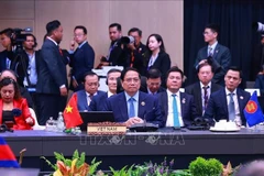 Le Premier ministre Pham Minh Chinh lors du 26e Sommet ASEAN-République de Corée à Kuala Lumpur, en Malaisie. Photo : VNA