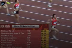 Câm Tu s’offre l’or en 200m aux Championnats ouverts d’athlétisme de Singapour 